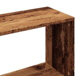 vidaXL Bibliothèque vieux bois 80x24x96 cm bois d'ingénierie