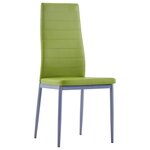 vidaXL Mobilier de salle à manger 5 Pièces Vert