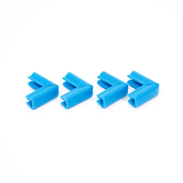 Lot de 4 coins mousse forme "U" ecart 25mm