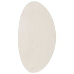 vidaXL Tapis HUARTE Crème 100 x 200 cm Polyester