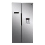 Hoover hhsbso6174xwd - réfrigérateur congélateur side by side - 518l (341+177) - 90 cm x 177 cm - silver