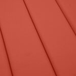 vidaXL Coussin de chaise longue rouge mélangé 186x58x4 cm tissu