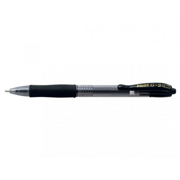 Stylo g-2 roller encre gel pointe large noir pilot