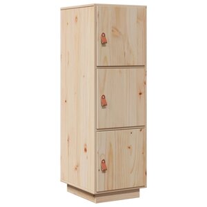 vidaXL Buffet haut 34x40x108 5 cm Bois massif de pin