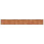 vidaXL Tapis rectangulaire marron 60x500 cm bambou