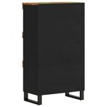 vidaXL Armoire latérale 60x33x107 cm bois massif de récupération