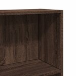 vidaXL Bibliothèque chêne marron 40x24x176 cm bois d'ingénierie