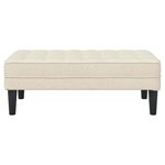 vidaXL banc Lin 113 x 57 x 39 cm tissu