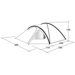 Outwell tente cloud 3 3 personnes bleu