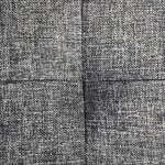 Coffre de rangement couvercle pliable par 2 côtés banc de rangement 300 kg charge admissible 76 x 38 x 38 cm gris 12_0005138