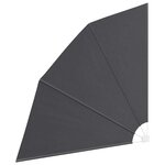 vidaXL Écran de confidentialité pour balcon Noir 210 x 210 cm tissu