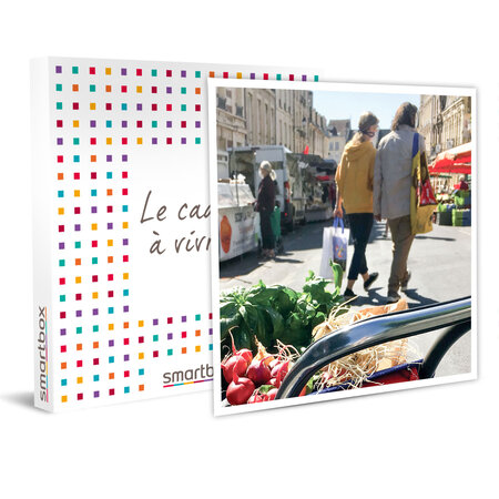 SMARTBOX - Coffret Cadeau - Visite guidée d'un marché caennais avec dégustation de produits bio et locaux