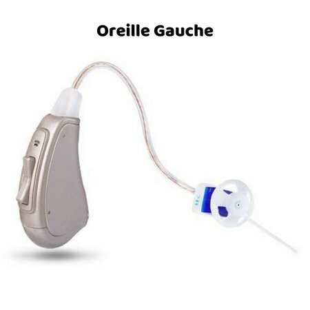 Aide auditive sonotone ric gauche (amplificateur +35db) - oreille gauche