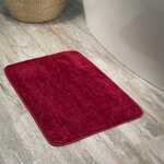 Tapis de bain doux de sealskin 50 x 80 cm rouge 294425459