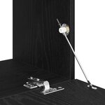 vidaXL Meuble TV chêne noir 120x30x30 5 cm bois d'ingénierie