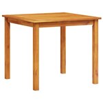 vidaXL Ensemble de salle à manger pour jardin 3 Pièces Marron