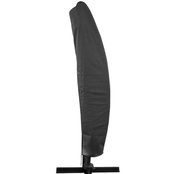 Housse parasol déporté polyester avec tuteur pour parasol déporté d 3 5m ou 3x3m ou 3x4m