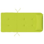 vidaXL avec oreiller 2 Pièces Vert vif