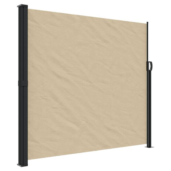 vidaXL Auvent latéral rétractable beige 180x600 cm