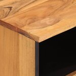 vidaXL Meuble TV 100x33x46 cm bois d'acacia solide