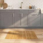 vidaXL Tapis rectangulaire naturel 70x100 cm bambou