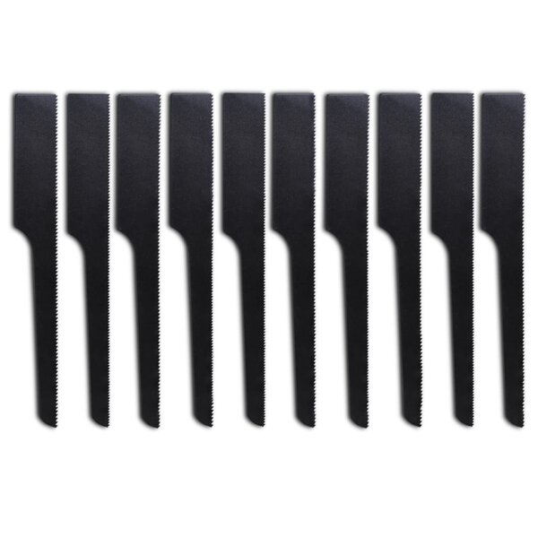 vidaXL Lames de scie de rechange 10 Pièces 24T et 32T
