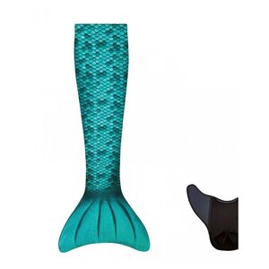 Queue De Sirene Avec Monopalme Aquaris Turquoise M
