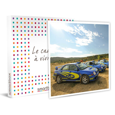 SMARTBOX - Coffret Cadeau - Pilotage rallye 12 tours avec la Mini Cooper Sport et les Subaru Impreza Groupe A, WRX et Groupe N -