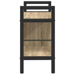 vidaXL Étagère Chêne Sonoma 75 x 30 x 58 5 cm Bois d'ingénierie