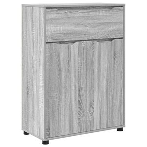 vidaXL Cabinet de salle de bain Gris Sonoma 72 5 x 36 5 x 100 cm