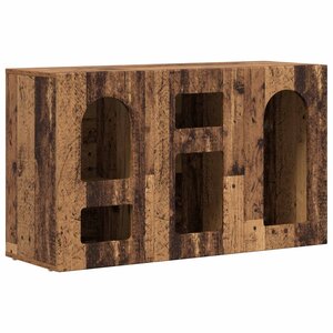 vidaXL Buffet Bois ancien 100 x 35 x 59 cm Bois d'ingénierie