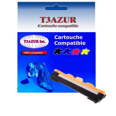 Toner compatible avec Brother TN1050 pour Brother MFC1910W - 1 000 pages - T3AZUR