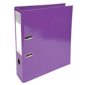 Classeur à levier D70mm Prem'Touch Iderama Violet x 10 EXACOMPTA