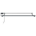vidaXL Cadre de store rétractable électrique Anthracite 2 5 x 2 m