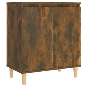 vidaXL Buffet Chêne fumé 60x35x70 cm Bois d'ingénierie