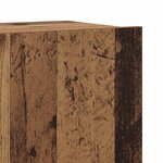 vidaXL Meubles TV muraux 6 Pièces vieux bois bois d'ingénierie