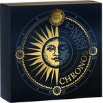 Chronos dual essence 2 oz argent monnaie 2000 francs cameroon 2023