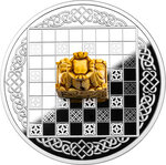 Pièce de monnaie en Argent 500 Francs g 17.50 Millésime 2023 VIKING CHESS