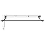 vidaXL Auvent rétractable électrique Anthracite 3 5 x 2 m