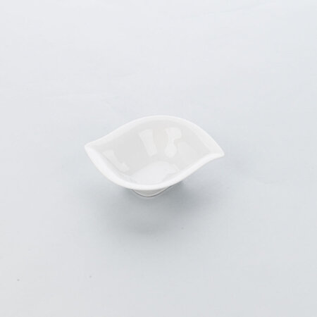 Coupelles à tapas vague porcelaine apulia 300 ml - lot de 6 - stalgast - porcelaine 165x55mm