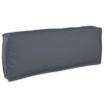 vidaXL Set de coussins de palette 3 Pièces Anthracite Tissu Oxford