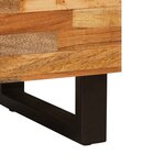 vidaXL Armoire de lit Marron 50 x 33 x 60 cm Bois de mangue massif