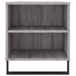vidaXL Table basse sonoma gris 102x44 5x50 cm bois d'ingénierie
