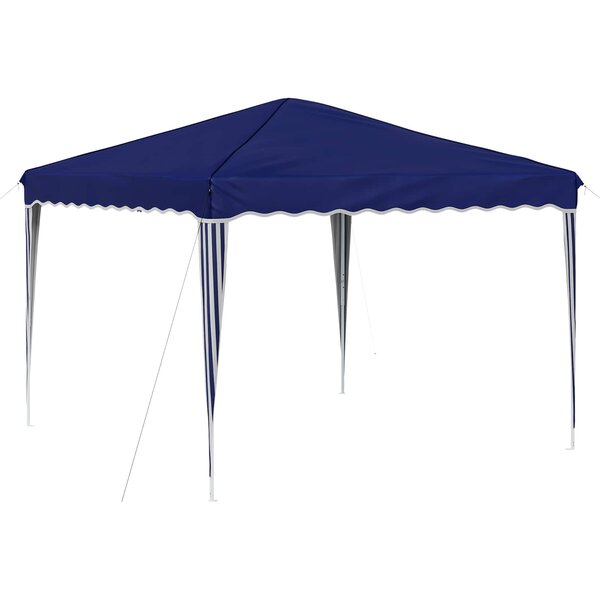 vidaXL Tente de fête pop-up 288 x 288 x 245 cm Bleu Tissu Oxford