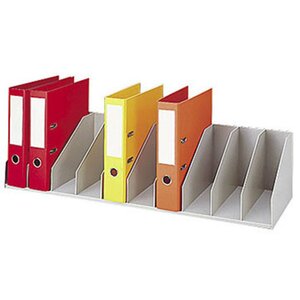Trieur 10 cases fixes largeur 90 cm gris