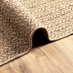 vidaXL Tapis ZIZUR beige 120x170 cm aspect de jute intérieur extérieur