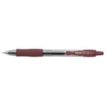 Stylo Roller G2 à encre gel et pointe rétractable de 0 7 mm caramel x 12 PILOT