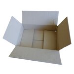 Lot de 10 cartons d'emballage 31 x 21 x 7,5 cm