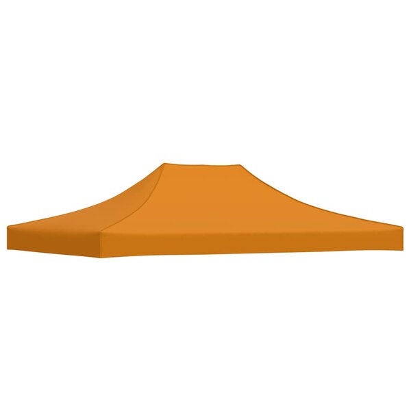 vidaXL Toit de tente de réception 4x3 m Orange 270 g/m²