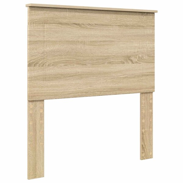 vidaXL Tête de lit Chêne Sonoma 90 cm Bois d'ingénierie